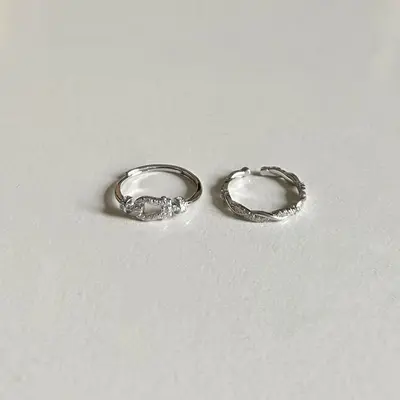925 sterling silver smiling face open ring