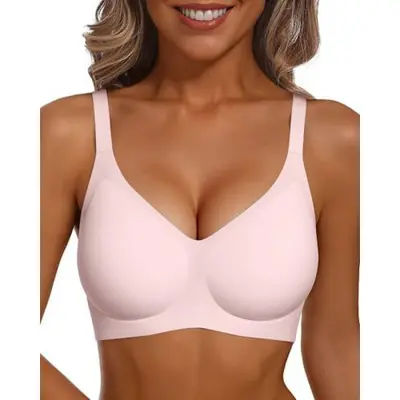 Women's Comfortable Wireless Seamless Full-Coverage Bra, I-Back - 10