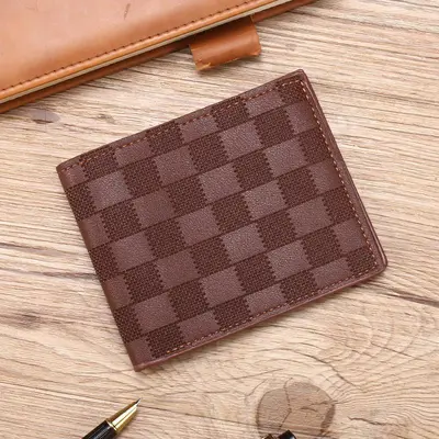 Men's Short Clutch Wallet, Birthday Gift for Him - 12