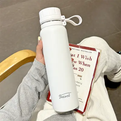 Large-Capacity Stainless Steel Thermos with Tea Infuser - 5