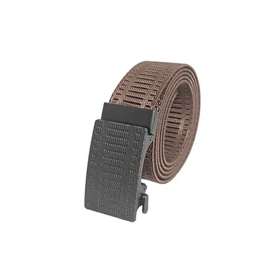 3.5 Tank Pattern Striped Elastic Waistband Men's Outdoor Canvas Belt with Zinc Alloy Buckle Durable Military Training Belt - 9