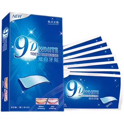 Zahnaufhellungsstreifen 3D 5D 9D, 7 Packungen 14 Paar - 4