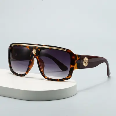 DAPARO Sonnenbrille mit großem Rahmen, Herren und Damen, dekorativ - 5