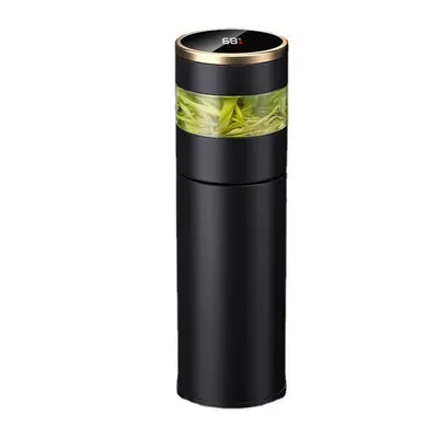 Akıllı Termos Bardak, Çay Süzgeçli, 500 ml Logo Baskılı - 6