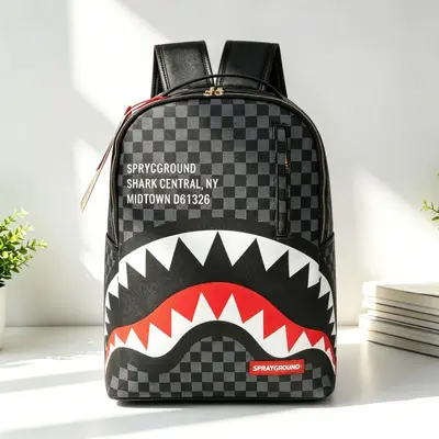 Grenzüberschreitende hochwertige Shark-Muster Trend-Marke großvolumiger Rucksack Kollektion Werksbestand direkt versand Freizeit Reise Experte - 8