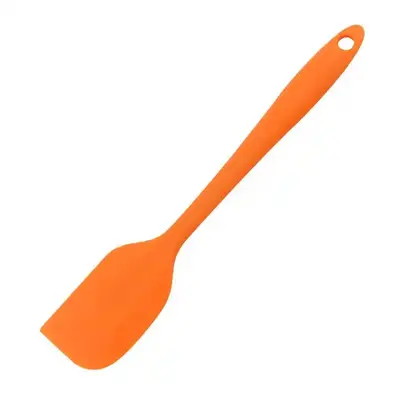 Silikon spatula ayrı ayrı paketlenmiş küçük büyük pişirme aracı spatula gıda sınıfı entegre yumuşak spatula krem ​​spatula - 12