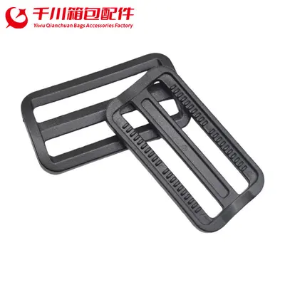 Plastic Webbing Adjuster Buckle, 20-51 mm, Two-Speed