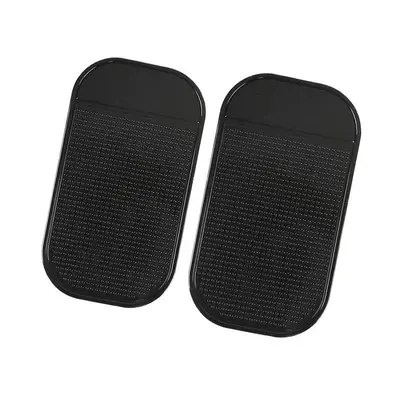 PU Non-Slip Car Mat with Removable Adhesive Phone Holder - 6