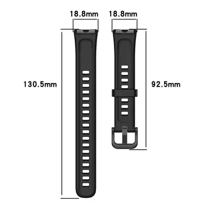 TPU Strap for Huawei Band 8, Waterproof and Breathable