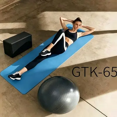 Erkek yoga matı, kaymaz, eklem koruyucu amortisörlü, doğal kauçuk, çevre dostu