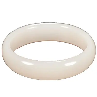Natürliche weiße Jade Armbänder, handwerklich gefertigt - 5