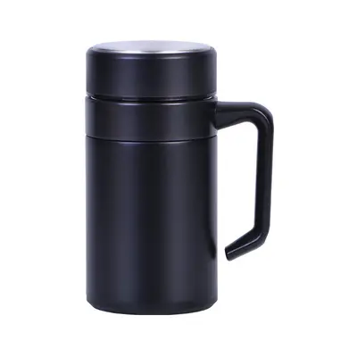 304 Edelstahl-Thermobecher mit Teesieb und Griff, für das Büro - 7
