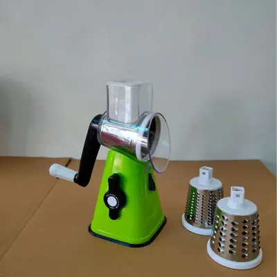 Hand-Crank Drum Vegetable Cutter Multi-function - 8