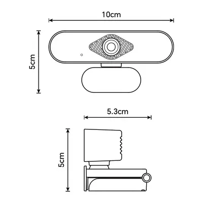 Webcam 1080P HD, für Computer und Konferenzen