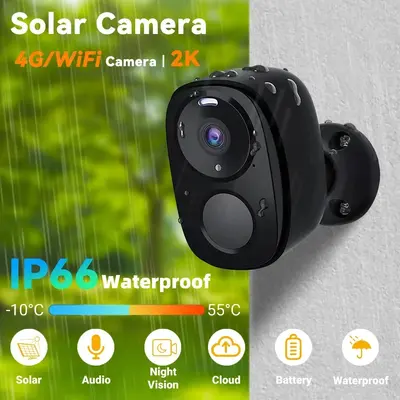O-KAM WLAN Solar Überwachungskamera - 9