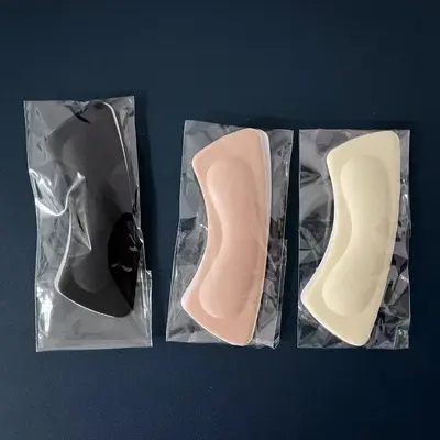 4D Thick Heel Grip Pads, Anti-Slip, Shoe Size Reducer Insert - 7
