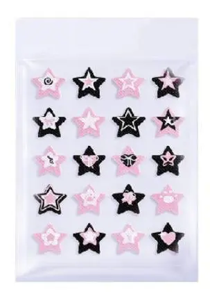 KORMESIC Star Acne Patch with English Lettering, Lightweight for Acne-Prone Skin - 13