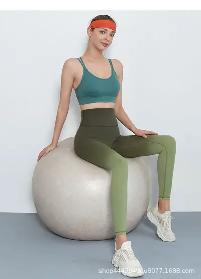 Lulu Yogahose mit hoher Taille, Po-Lift, atmungsaktiv und schnelltrocknend - 13