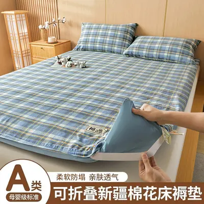 Matratzenauflage aus Xinjiang-Baumwolle, Einzelbett, Kategorie A