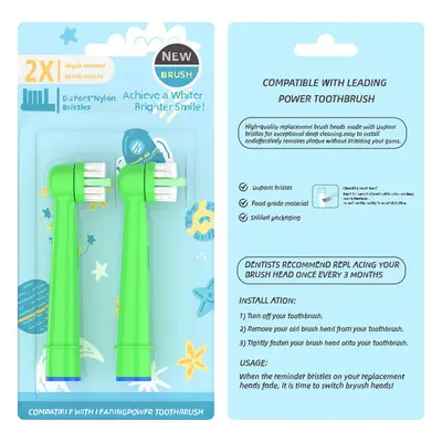Ersatzbürstenkopf für Oral-B und Braun Zahnbürsten - 10