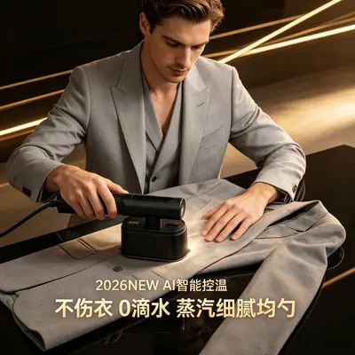 Portable Steam Iron Foldable Handheld Digital Display
