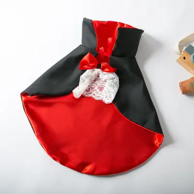 Pet Cape for Halloween, Cat and Small Dog Dress, Adjustable - 11