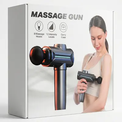 Massagepistole mit 12 Stufen und LCD-Display, handgehalten - 5