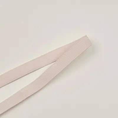 1cm Single-Sided Plush Elastic Band, Nylon Plaid, Bra Hem Trim - 9