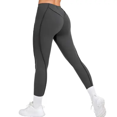 Sport-Yogahose mit 3D-Optik, schmal geschnitten - 6