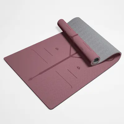 Erweiterter TPE Yoga Matte Hersteller verdickte rutschfeste Fitness Matte schalldichte Springseilmatte Bodenmatte Heim Tanzmatte Großhandel - 12