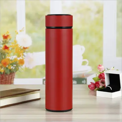 Stainless Steel Double-Wall Frosted Insulated Cup with Engraved Logo - 9