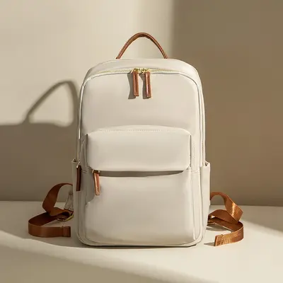Korean Style Women's Laptop Backpack, Oxford Fabric, Large Capacity for Travel and Office - 1