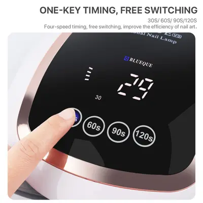 UV nail curing lamp, phototherapy device, gel polish dryer