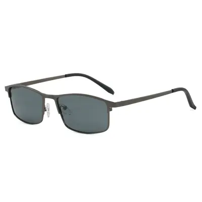 Herren-Polarisationssonnenbrille mit Nachtsicht, Tag und Nacht, quadratisch - 6