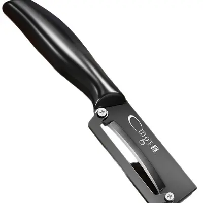 Fruit peeler knife, titanium-coated, multifunctional - 6