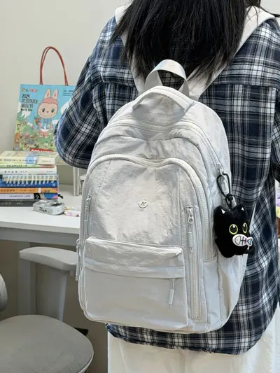 Student Backpack, Large Capacity, Casual for Travel and Outdoor Use - 1