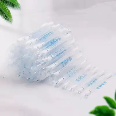 Wholesale disposable skin disinfection and sterilization breakable liquid cotton hygienic wound cleaning convenient iodophor cotton swabs - 8