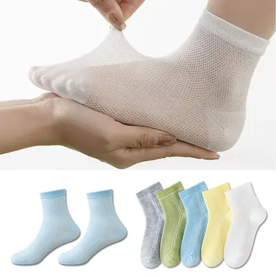 Kinder-Sportsocken weiß, schweißabsorbierend, mittellang - 12