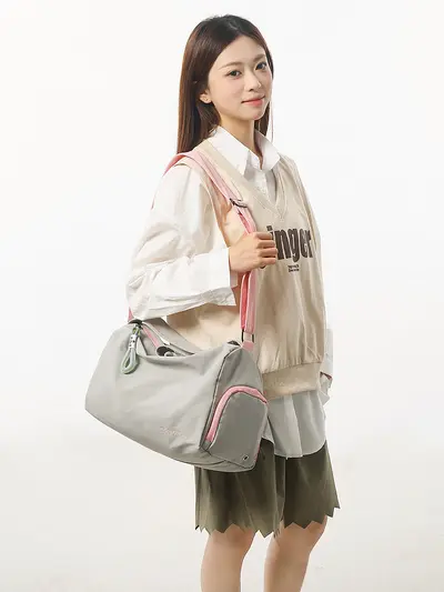 Sports Crossbody Bag Women Large Capacity Waterproof Travel Bag Couples Dry Wet Separation Yoga Swimming Fitness Bag Single Shoulder Bag