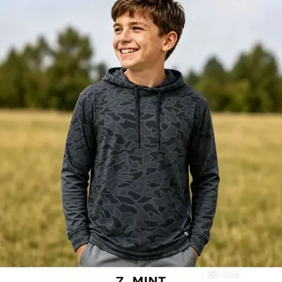 2026 grenzüberschreitender Bestseller Kinder-Hoodie Tarnmuster mehrfarbiger Kapuzenpullover Oberteil für Außenbereich Werksdirektverkauf