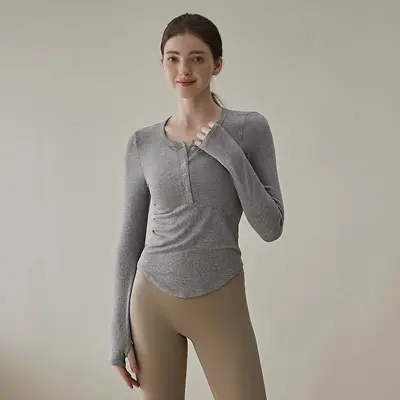 Damen Yoga- und Lauf-Set langärmlig 2025 - 9