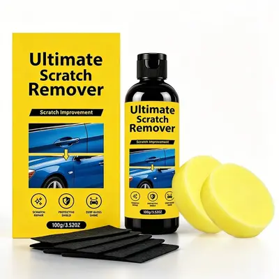 Car Scratch Repair Agent - Car Paint Surface Scratch Remover Fine Scratch Paint Care Agent Scratch Repair Polishing Wax - 8