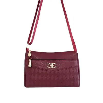 Kadın Tek Omuz Crossbody Çanta, Basit Tasarım - 8