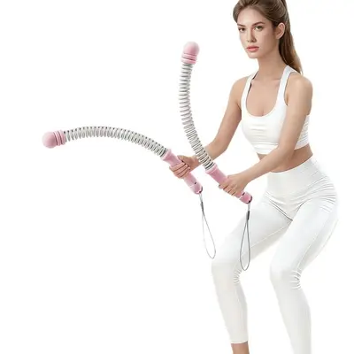 Kablosuz Savaş Halatı, Ağırlıklı Fitness Kol Gücü Çubuğu, Yağ Yakıcı Egzersiz Aleti
