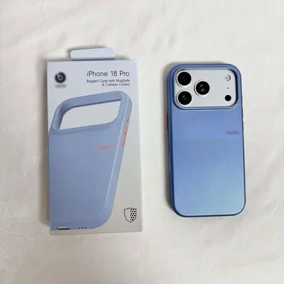 iPhone 18 Pro Max, 17 Pro MagSafe noktalı desen PC kılıf - 7