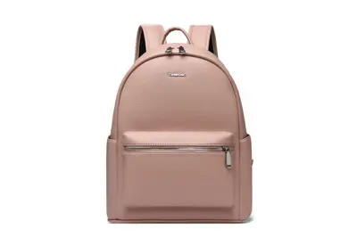 Women's PU Leather Backpack, Large Capacity School and Travel Bag - 13