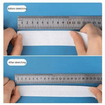 10 m hochelastisches Gummiband, Hosenbund-Gummilitze - 5