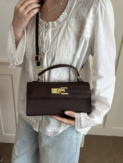 Women's Small Square Handbag 2026, Single Shoulder Crossbody Bag - 4