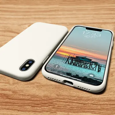 Apple X cep telefonu kılıfı için uygundur iPhonexsmax cep telefonu kılıfı XR düşmeyi önleyici ultra ince sert silikon 11 şeffaf beyaz xs - 1