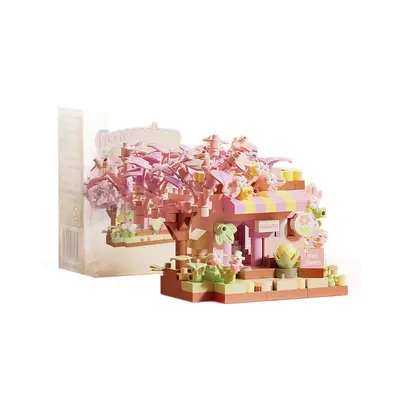 Mikro-Bausteinset Blumenladen, Tischdekoration - 6